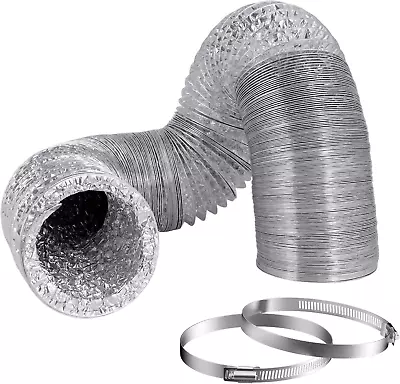 3 Inch Duct 6.56 Feet Flexible Dryer Vent Hose For Tight Space Dryer Exhaust H • $17.85