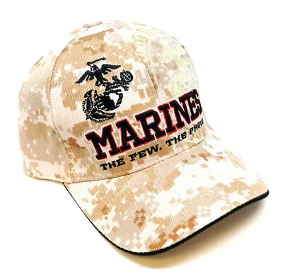 Usmc United States Marine Corps Us Marines Digital Camo Military Hat Cap Logo • $13.95