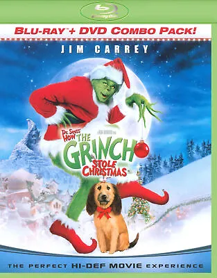 £3 • Buy Dr. Seuss' How The Grinch Stole Christmas (DVD/Blu-ray, 2000)