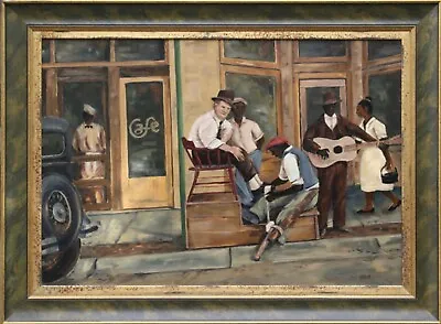 Earl Klatzel Original Artwork Blues Artwork Music Artwork Shinin’ Blues • $499