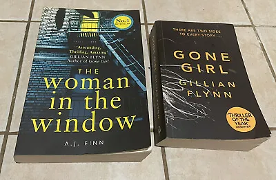 $18 • Buy The Woman In The Window By AJ Finn And Gone Girl By Gillian Flynn - Paperbacks