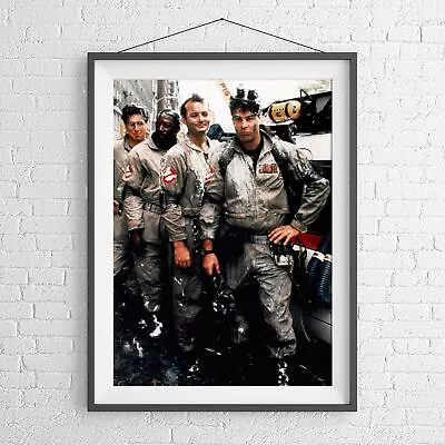 GHOSTBUSTERS CULT ORIGINAL CLASSIC MOVIE POSTER PICTURE PRINT Size A5 To A0 *NEW • $9.95