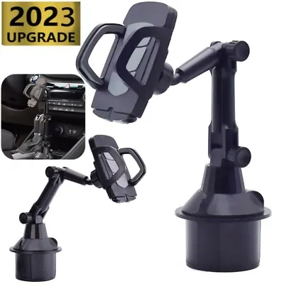 Car Accessories Universal Adjustable Car Mount Cup Stand Holder For Cell Phone • $8.91