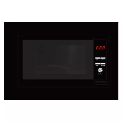 AG Integrated Microwave With Grill - Black 20L • £250.80