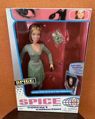 Vintage 1998 Galoob Spice Girls Concert Collection Geri Ginger Spice Doll NIB • $24.99