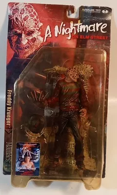 McFarlane Toys Movie Maniacs Figure Freddy Kruger A Nightmare On Elm Street 2001 • $34.99