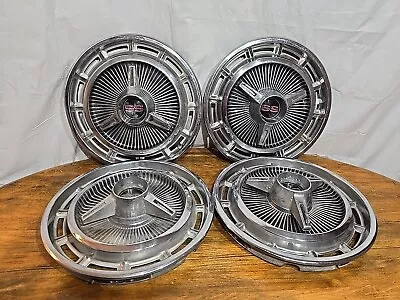 Vintage Chevy SS Spinner Hubcap OEM 14  Spinner Wheel Covers Set Of 4 • $129