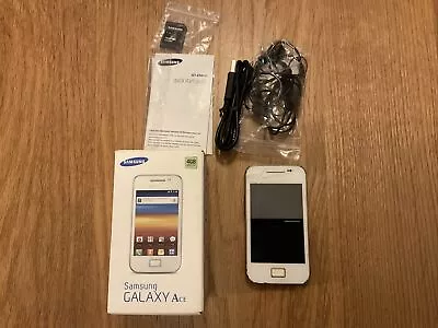 Samsung Galaxy Ace GT-S5830i - Ceramic White (Unlocked) Smartphone Working • £4.99