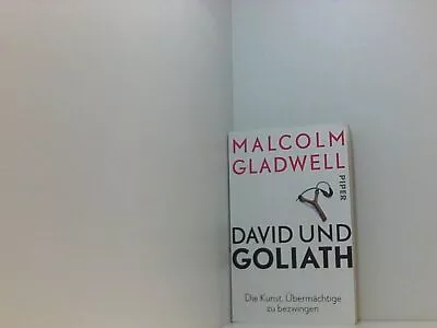 David Und Goliath: Die Kunst Übermächtige Zu Bezwingen Die Kunst Übermächtige  • £8.52