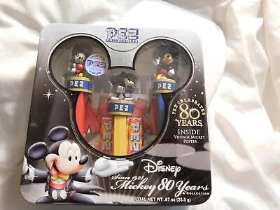 PEZ Mickey Mouse 80 Years Collectible 2007 • $26.69