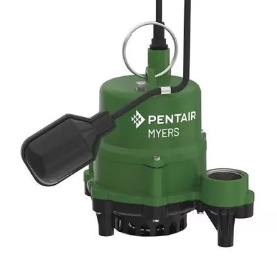 $319.92 • Buy 4/10 HP Heavy Duty Cast Iron Effluent Pump 4020 GPH Piggy Back Float Switch