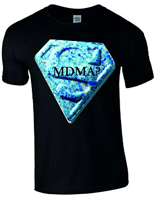 MDMA Festival T Shirt Black • £15.73