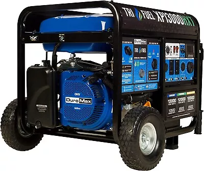 DuroMax 13000-W Portable Hybrid Tri Fuel Generator W/ Electric Start CO Sensor • $2246.90