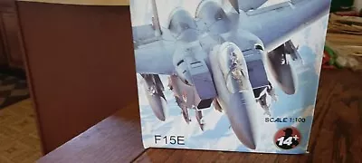 Diecast 1/100 New F-15e Strike Eagle With Display Stand • $29