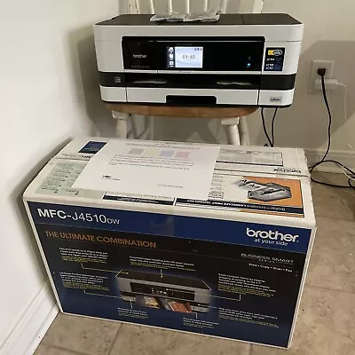 Brother MFC-J4510DW All-In-One Duplex Wireless InkJet Printer With Ink TESTED • $119.99