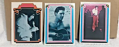 Elvis Facts Collectible Boxcar Enterprises Inc. 1978 Cards 21-23 • $7.95