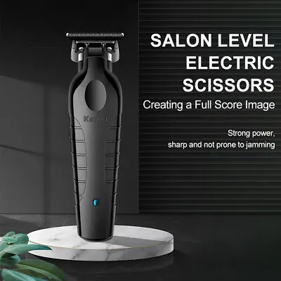 Kemei Electric Hair Clippers For Men Trimmers Machine Cordless Hair Shaver Razor • £17.99