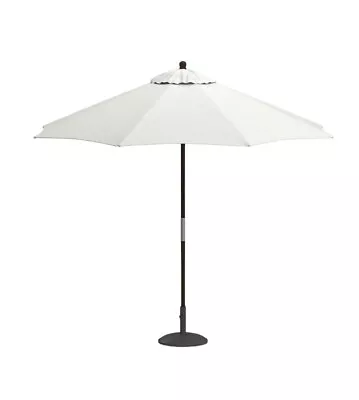 NEW Pottery Barn 9’ Round Umbrella Replacement Canopy Frost White • $90