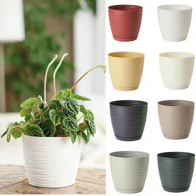 £9.79 • Buy Plant Pot Garden Pot Large Plant Pots Outdoor Indoor Garden Planter Deco Sahara