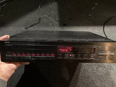 Vintage 1980's Yamaha T-80 Natural Sound AM/FM Stereo Tuner • $30