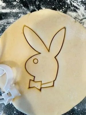 Playboy Bunny Rabbit Cookie Fondant Cutter Cake • £3.85