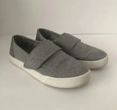 $13 • Buy TOMS Altair Light Gray Wool Slip On Sneakers Size 7.5
