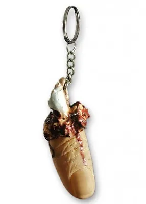 Realistic Finger Keyring Thumb Prop Decoration Great For Halloween Severed Blood • £3.99