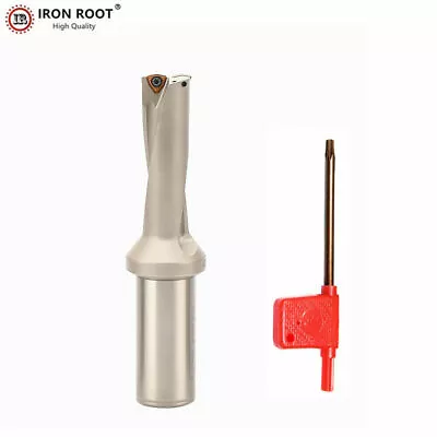 U Drill C25-2D20 WC03 CNC Tool Indexable Drill Bit For WCMX030208 Insert+Wrench • $25.12