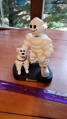 Michelin Tire Man & Dog Bobblehead Figurine • $54.99