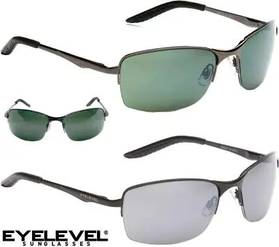 Men's Eyelevel Metal Sports Sunglasses Women's Wrap Around Running Golf  Uv400 • £13.99