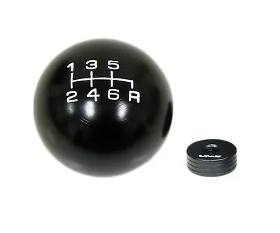 Fits For Infiniti G37 G35 G37s Round Ball Shift Knob Manual 6 Speed Black • $13.88