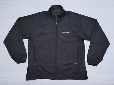 Montbell Windbreaker Jacket Men's L Black • $65