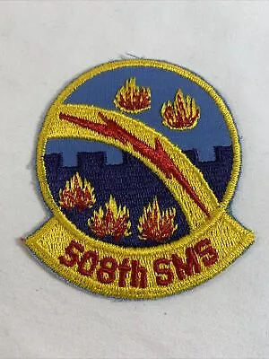 USAF 508th Strategic Missile Squadron (ICBM-Minuteman) Patch Whiteman AFB • $7.50