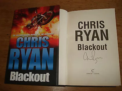 £14.99 • Buy Chris Ryan Signed  Copy..blackout 2005 Hardback