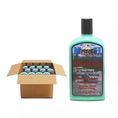 Miracle II Moisturizing Soap (Case Of 12 22oz Bottles) + Deodorant Stone Option • $40.65