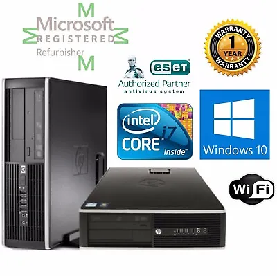 $220.02 • Buy HP DESKTOP COMPUTER PC Intel I7 32GB New 1TB SSD WINDOWS 10 Pro Bluetooth/WIFI