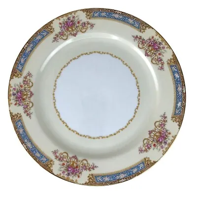 Bluelace By Noritake Porcelain 10  Dinner Plate Made In Occupied Japan 1948-1952 • $17.99