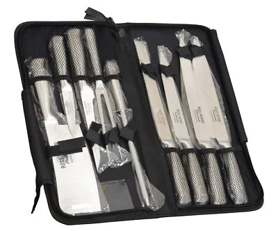 $139.99 • Buy Ross Henery Professional 9 Piece Chefs Knife Set / Kitchen Knives In Case