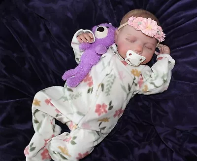 Reborn Baby Dolls Realistic Children's First Doll Lifelike Cloth Body 20  6 Lbs • $111