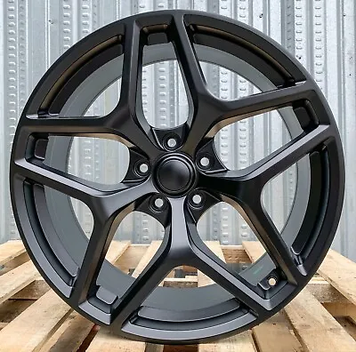 20  Wheels For Chevy Camaro Z28 20x10 +35  5x120 Matt Black Set 4 • $962