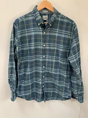 J. Crew Madras Mens Flannel Large • $25