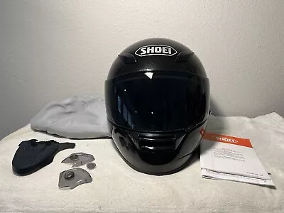 Shoei RF 1100 Full Face Motorcycle Helmet Gloss Black Size XXL Read • $119.99
