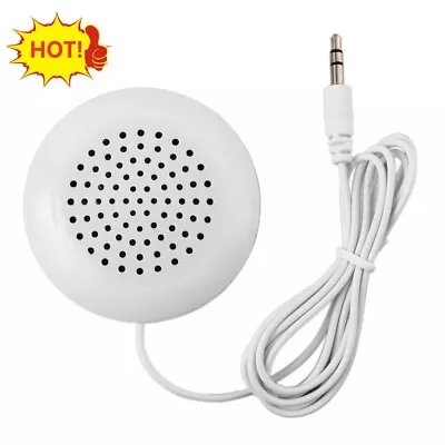 Pillow Speakers Pair Stereo Mini 3.5mm Plug For Mobile Tablet CD3 • $1.61