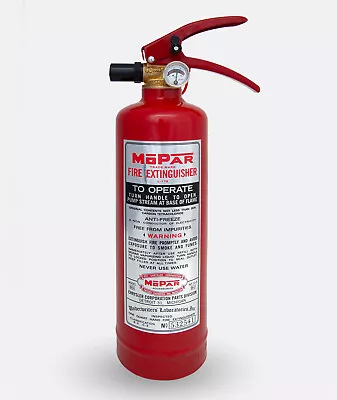 MOPAR Extinguisher L-178 Sticker Silver • $9.95