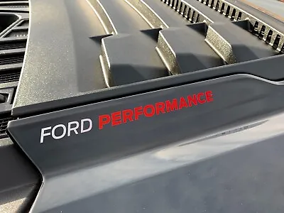 2 Ford Performance Hood Cowl Sticker Decal Fits Raptor Mustang Focus Explorer ST • $9.99