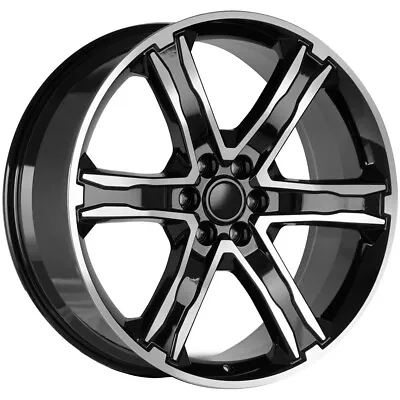 OE Concepts FD06 Stealth 22x9.5 6x135 +44mm Black/Machined Wheel Rim 22  Inch • $240.99