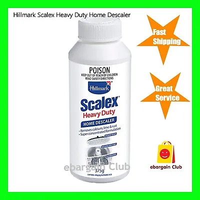 Hillmark Scalex Heavy Duty Home Descaler 375g EBC • $28.99