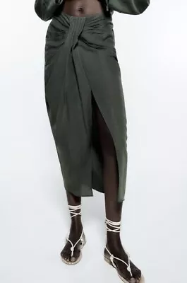 Zara Midi Skirt Xl • £10
