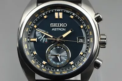 [MINT] SEIKO Astron Green Men's Watch SBXY007 Titanium Radio Solar • $689.99