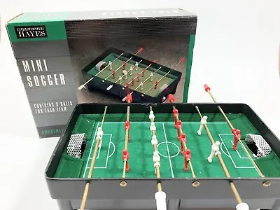 1990s Christopher Hayes Portable Mini Table Football / Soccer Game Set • $19.95